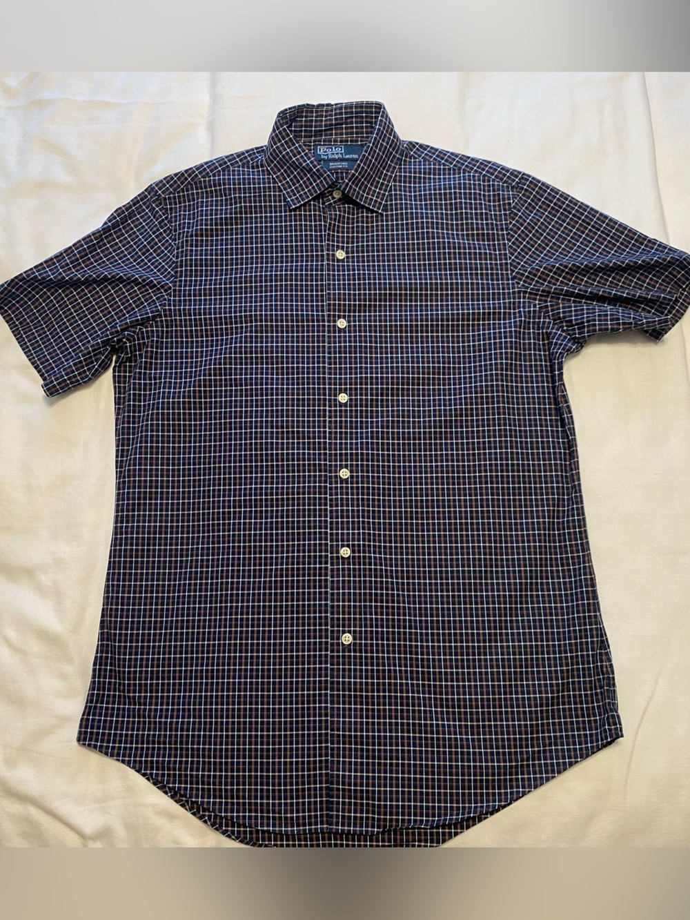 NEW Men’s M POLO by Ralph Lauren Bradford Custom Fit Short-Sleeve Shirt